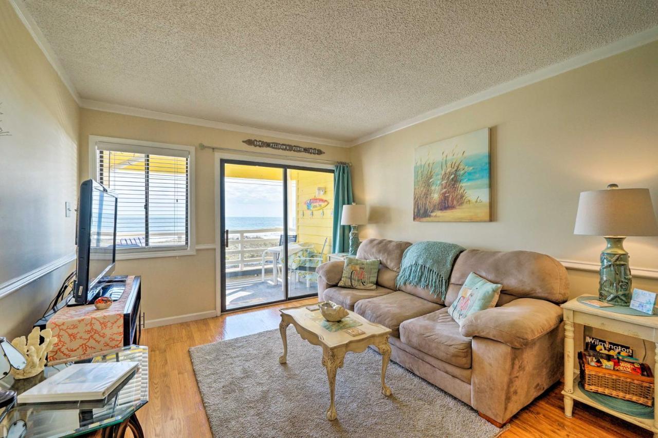 Breezy Beach Retreat With 180-Degree Ocean Views! Apartment แคโลไลนาบีช ภายนอก รูปภาพ